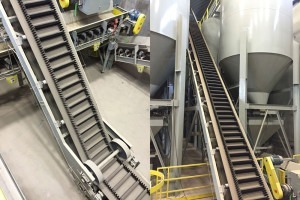Steep Incline Conveyor Belt